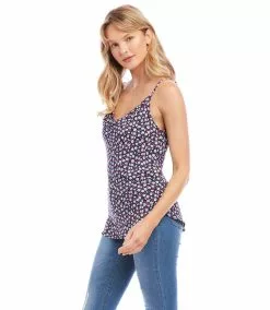 Karen Kane Drape Cami -karen kane Sales Shop karenkane 2023 spring 1L18616 DAI 004