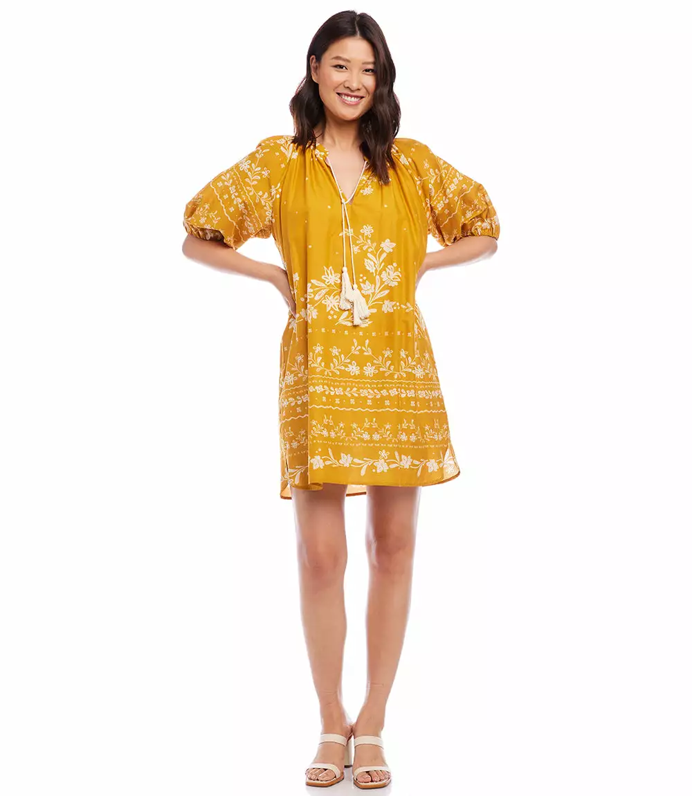 Karen Kane Puff Sleeve Tassel Dress 8 Karen Kane Puff Sleeve Tassel Dress - Image 6