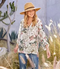 Karen Kane Blouson Sleeve Top 20 Karen Kane Blouson Sleeve Top -karen kane Sales Shop karenkane 2023 spring 1L19607 OWH 00