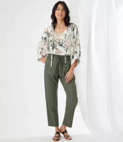 Karen Kane Blouson Sleeve Top 22 Karen Kane Blouson Sleeve Top -karen kane Sales Shop karenkane 2023 spring 1L19607 OWH 006