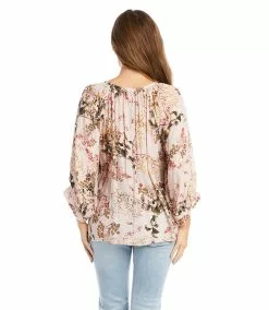 Karen Kane Blouson Sleeve Top -karen kane Sales Shop karenkane 2023 spring 1L19607 PIN 003