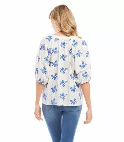 Karen Kane Embroidered Top 16 Karen Kane Embroidered Top -karen kane Sales Shop karenkane 2023 spring 1L20177 BLO 004