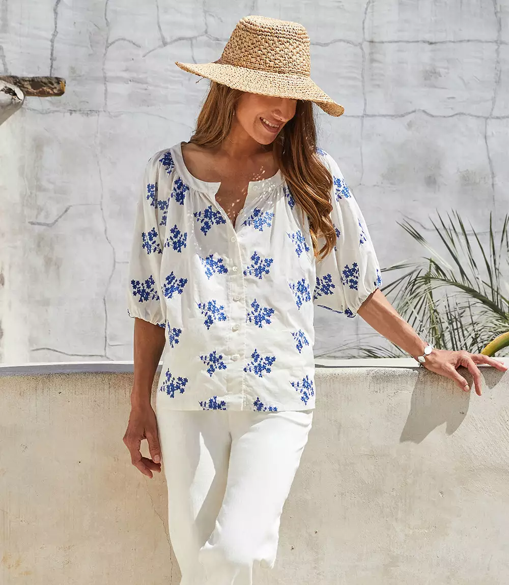 Karen Kane Embroidered Top 12 Karen Kane Embroidered Top - Image 10