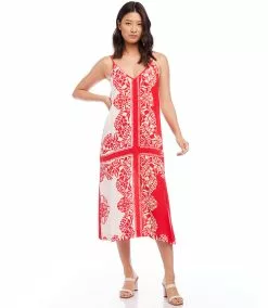 Karen Kane Side Slit Midi Dress 16 Karen Kane Side Slit Midi Dress -karen kane Sales Shop karenkane 2023 spring 1L26500 PRT 006