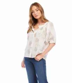 Karen Kane Embroidered Top 14 Karen Kane Embroidered Top -karen kane Sales Shop karenkane 2023 spring 1L31236 OFTAU 004