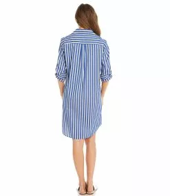 Karen Kane Stripe Shirtdress 15 Karen Kane Stripe Shirtdress -karen kane Sales Shop karenkane 2023 spring 1L45588 IND 004