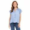 Karen Kane Petite Size Flutter Sleeve Ruffle Top 1 Karen Kane Petite Size Flutter Sleeve Ruffle Top -karen kane Sales Shop karenkane 2023 spring 1L54192P BLU 001 a4ab7848 3143 4024 b686 c48af7130511 1