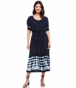 Karen Kane Puff Sleeve Dress 13 Karen Kane Puff Sleeve Dress -karen kane Sales Shop karenkane 2023 spring 1L55214 TD 003
