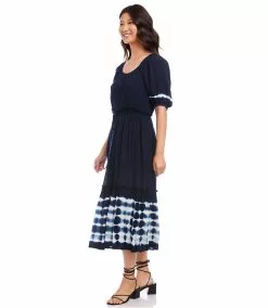 Karen Kane Puff Sleeve Dress 15 Karen Kane Puff Sleeve Dress -karen kane Sales Shop karenkane 2023 spring 1L55214 TD 005