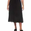 Karen Kane Plus Size Tiered Midi Skirt -karen kane Sales Shop karenkane 2023 spring 1L55220W BLK 001