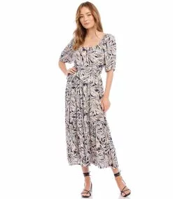 Karen Kane Puff Sleeve Dress 15 Karen Kane Puff Sleeve Dress -karen kane Sales Shop karenkane 2023 spring 1L69310 PRT 005
