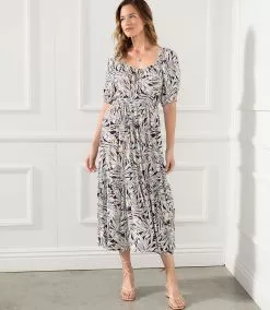 Karen Kane Puff Sleeve Dress 16 Karen Kane Puff Sleeve Dress -karen kane Sales Shop karenkane 2023 spring 1L69310 PRT 006