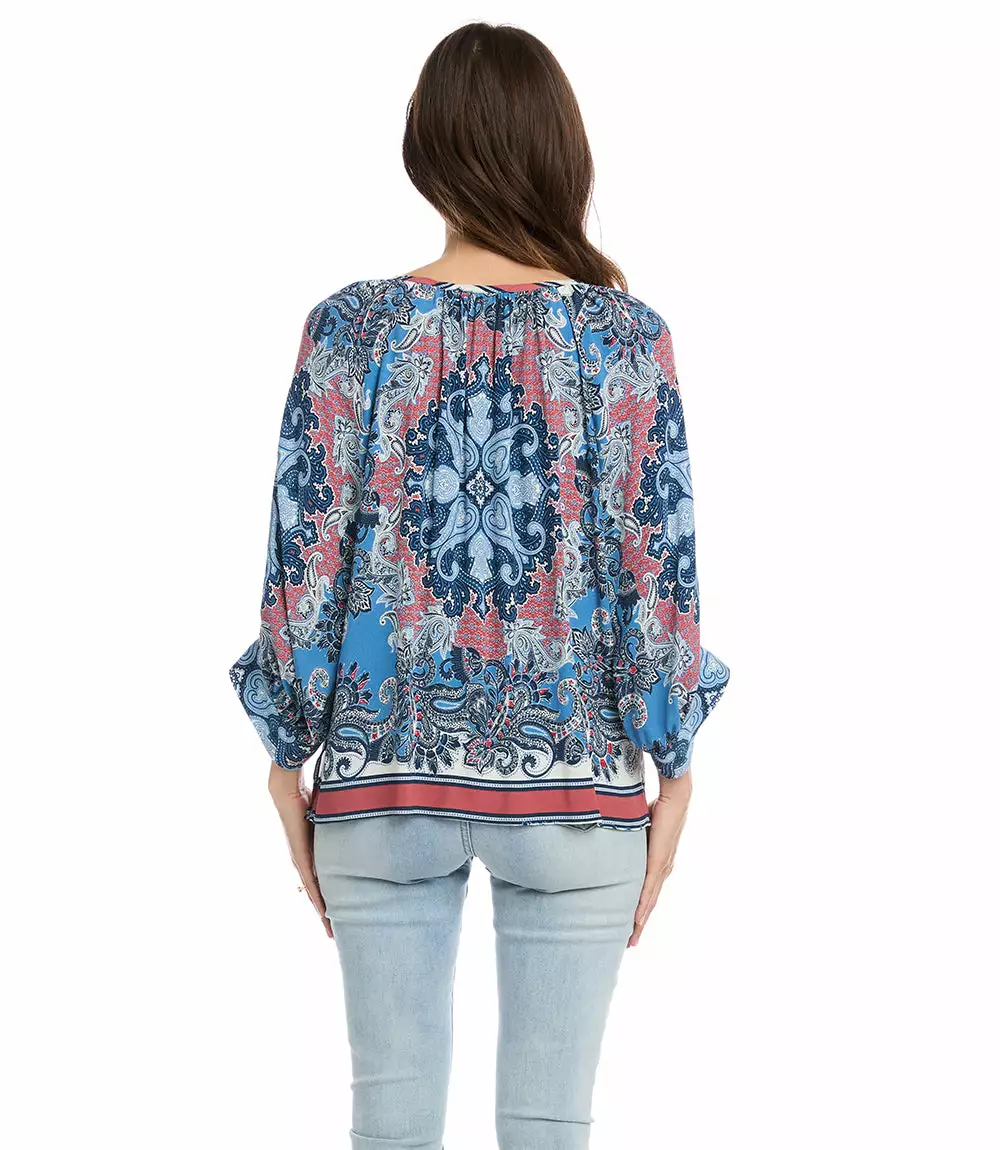 Karen Kane Blouson Sleeve Top 6 Karen Kane Blouson Sleeve Top - Image 4