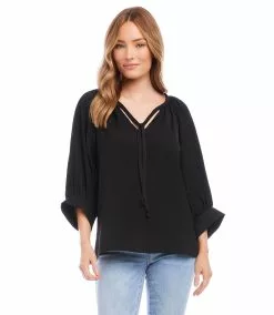 Karen Kane Blouson Sleeve Top
