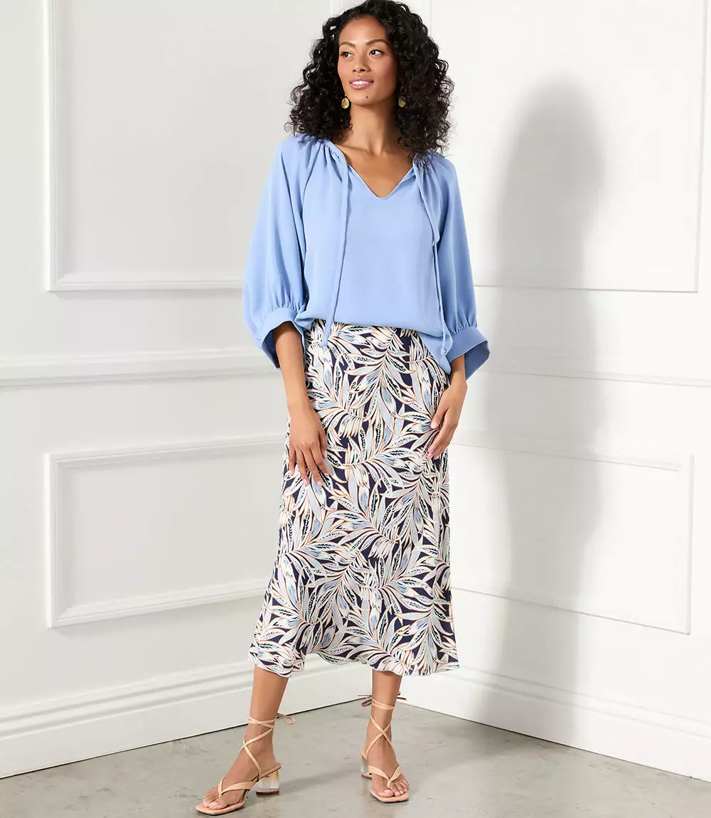 Karen Kane Blouson Sleeve Top 8 Karen Kane Blouson Sleeve Top - Image 6