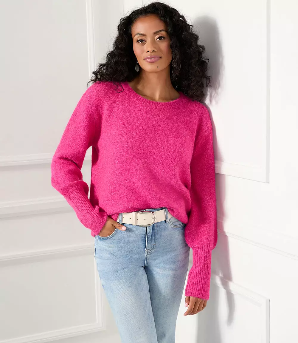 Karen Kane Blouson Sleeve Sweater 10 Karen Kane Blouson Sleeve Sweater - Image 8