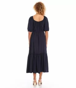Karen Kane Puff Sleeve Dress -karen kane Sales Shop karenkane 2023 summer 2L09605 NAV 003