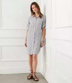 Karen Kane Linen Shirtdress