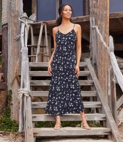 Karen Kane Bias Cut Midi Dress -karen kane Sales Shop karenkane 2023 summer 2L11042 PRT 008