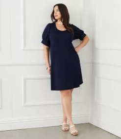 Karen Kane Plus Size Erin A-Line Dress