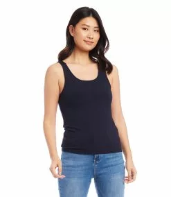 Karen Kane Scoop Tank -karen kane Sales Shop karenkane 2023 summer 2L14226 NAV 004