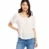 Karen Kane Petite Size Peasant Top -karen kane Sales Shop karenkane 2023 summer 2L17616P OWH 001 1