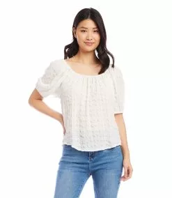 Karen Kane Petite Size Peasant Top