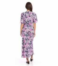 Karen Kane Flutter Sleeve Dress -karen kane Sales Shop karenkane 2023 summer 2L18621 FLO 003