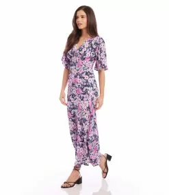 Karen Kane Flutter Sleeve Dress -karen kane Sales Shop karenkane 2023 summer 2L18621 FLO 004
