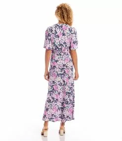 Karen Kane Flutter Sleeve Dress -karen kane Sales Shop karenkane 2023 summer 2L18621 FLO 006