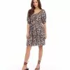 Karen Kane Tiered Short Dress -karen kane Sales Shop karenkane 2023 summer 2L20177 PRT 001