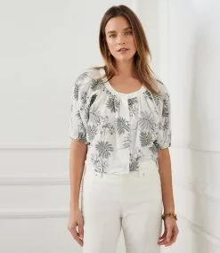Karen Kane Embroidered Top 17 Karen Kane Embroidered Top -karen kane Sales Shop karenkane 2023 summer 2L21517 WWE 007
