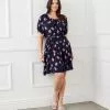 Karen Kane Plus Size Tiered Short Dress -karen kane Sales Shop karenkane 2023 summer 2L44592W DAI 001 1