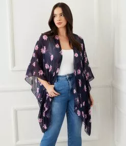Karen Kane Plus Size Open Front Jacket