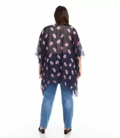 Karen Kane Plus Size Open Front Jacket -karen kane Sales Shop karenkane 2023 summer 2L45245W DAI 003