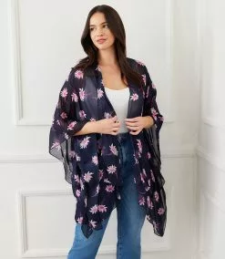 Karen Kane Plus Size Open Front Jacket -karen kane Sales Shop karenkane 2023 summer 2L45245W DAI 005 1