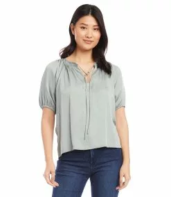 Karen Kane Petite Size Peasant Top
