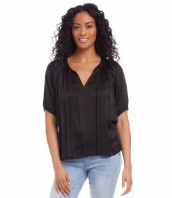 Karen Kane Peasant Top