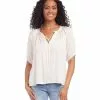 Karen Kane Peasant Top -karen kane Sales Shop karenkane 2023 summer 2L54196 CRE 001
