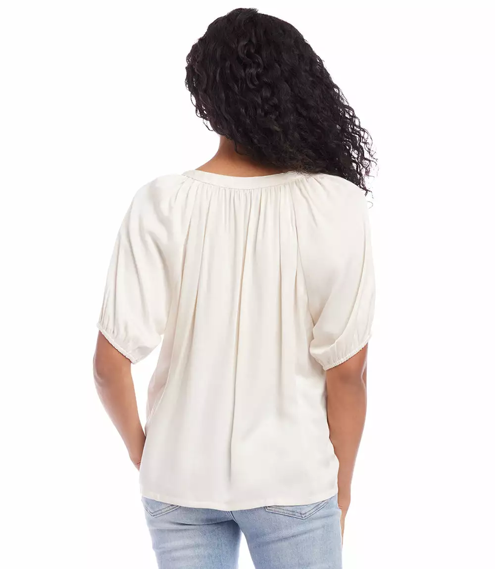 Karen Kane Peasant Top 4 Karen Kane Peasant Top - Image 2