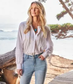 Karen Kane Lace Inset Top