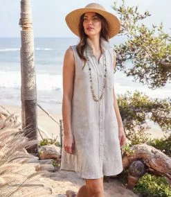 Karen Kane Sleeveless Shirtdress