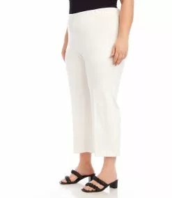 Karen Kane Plus Size Cropped Pants -karen kane Sales Shop karenkane 2L09015W OWH 003 1