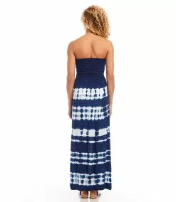 Karen Kane Smocked Maxi Dress -karen kane Sales Shop karenkane 2L28401 TD 002