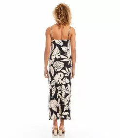 Karen Kane Bias Cut Midi Dress 11 Karen Kane Bias Cut Midi Dress -karen kane Sales Shop karenkane 2L47203 BLK 003