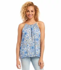 Karen Kane Shirred Tank