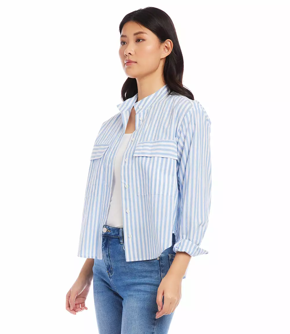 Karen Kane Shirt Jacket 7 Karen Kane Shirt Jacket - Image 5