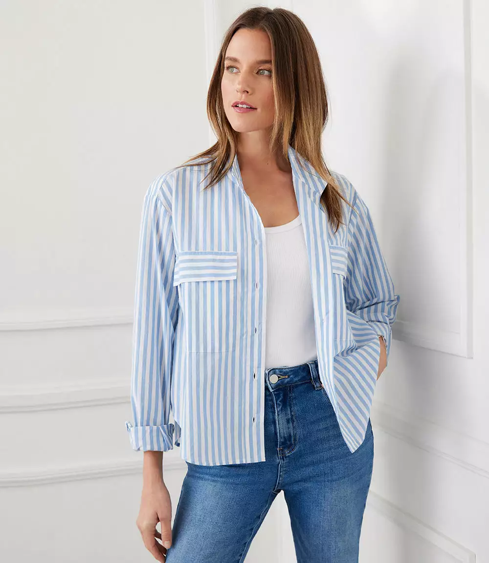 Karen Kane Shirt Jacket 9 Karen Kane Shirt Jacket - Image 7