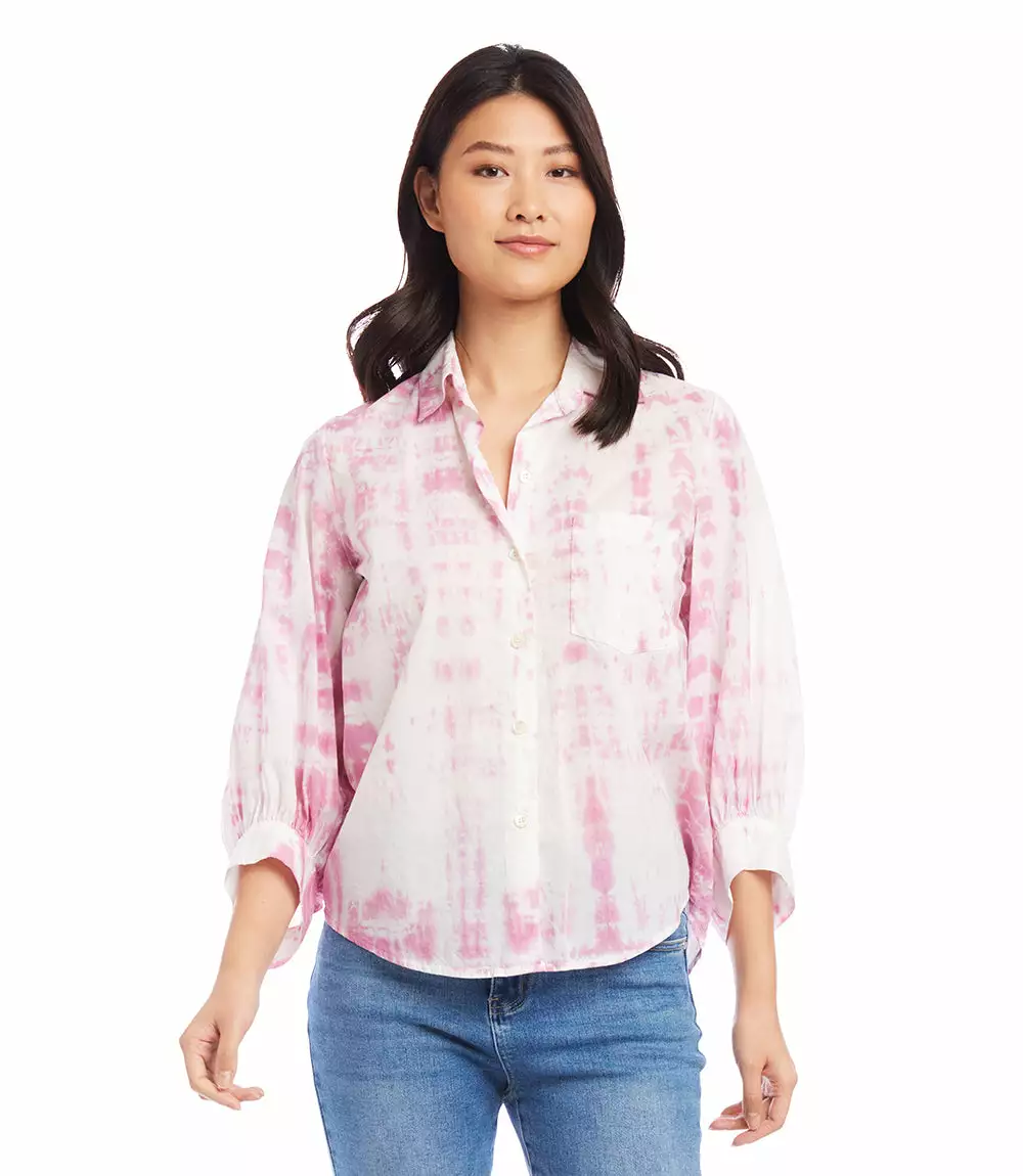 Karen Kane Tie Dye Shirt 4 Karen Kane Tie Dye Shirt - Image 2