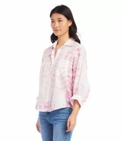 Karen Kane Tie Dye Shirt 13 Karen Kane Tie Dye Shirt -karen kane Sales Shop karenkane summer 2023 2L35540 TD 004